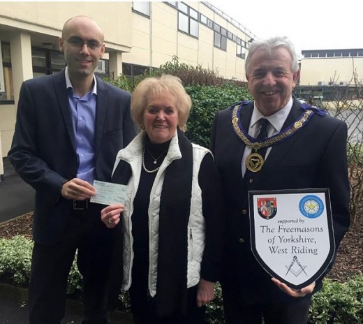 Charity donation to Airedale Hospital